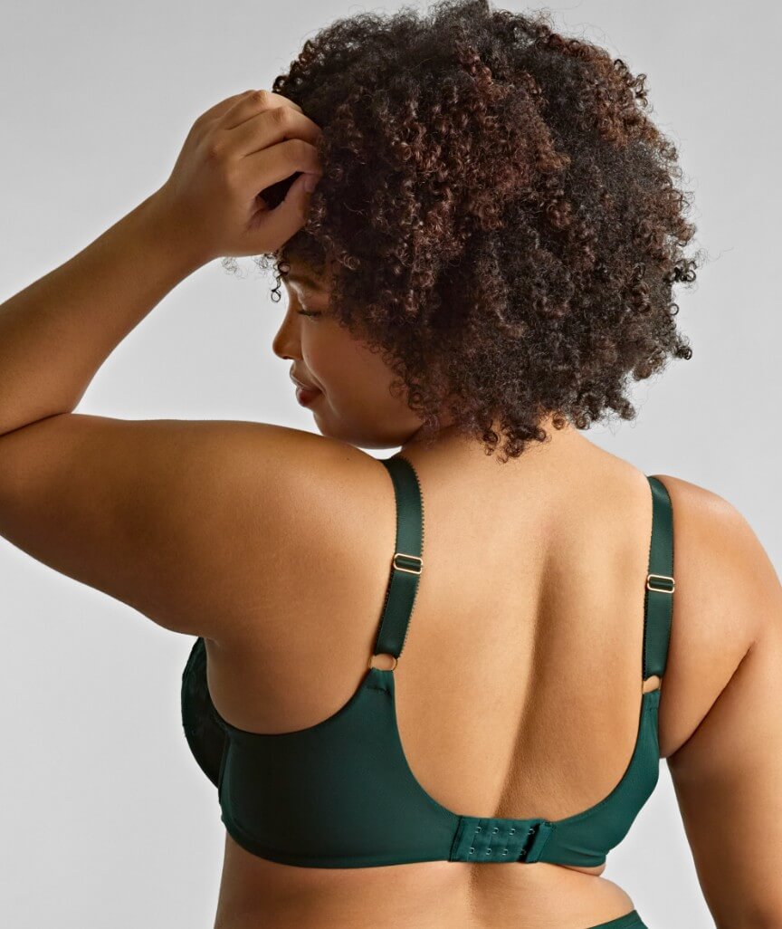 Sculptresse Josephine Full Cup Underwired Bra - Forest Green